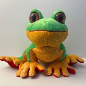 Free with ≥$20 purchase: GANZ Webkinz Tree Frog EUC No Code